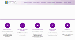 Desktop Screenshot of ajmariadelasalut.net